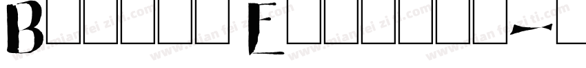Beauty Eastern字体转换